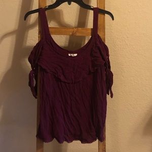 Off the shoulder top